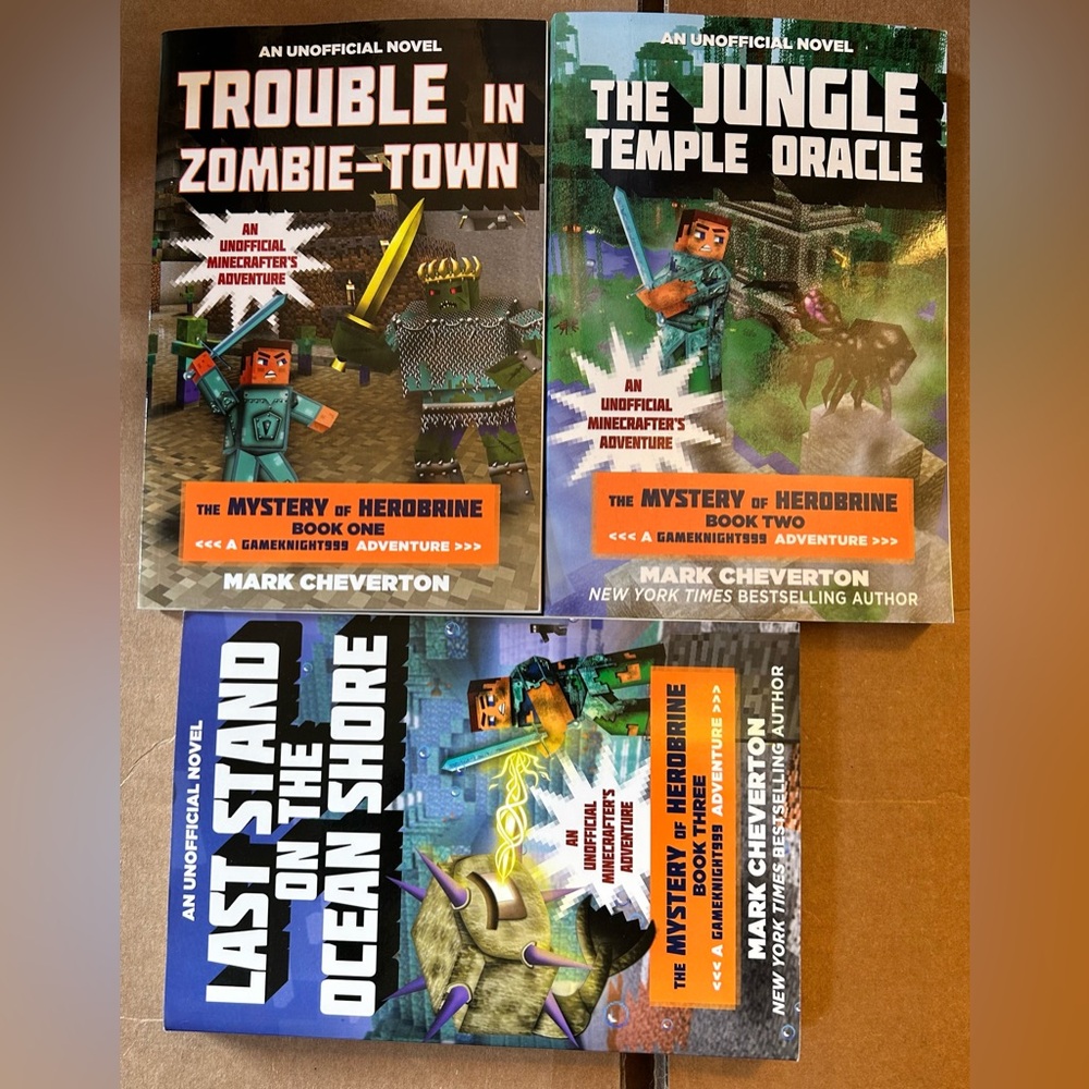 ✨✨Minecraft Adventure Book Set✨✨